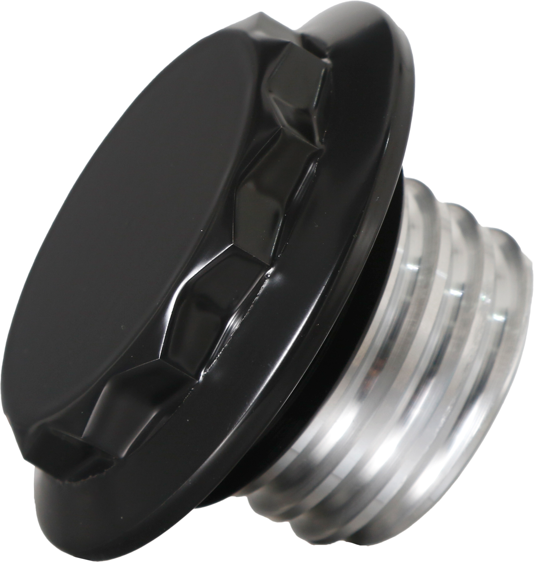 H/D BILLET 12 POINT NON-VENTED BLACK FUEL CAP
