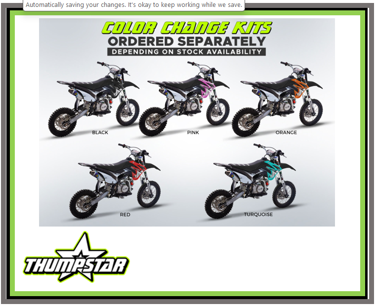 7855 Plastics Color Change Kit