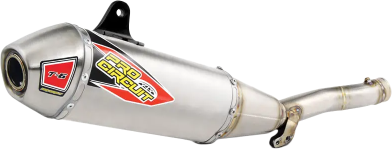 T-6 STAINLESS SLIP-ON W/REMOVABLE SPARK ARRESTOR