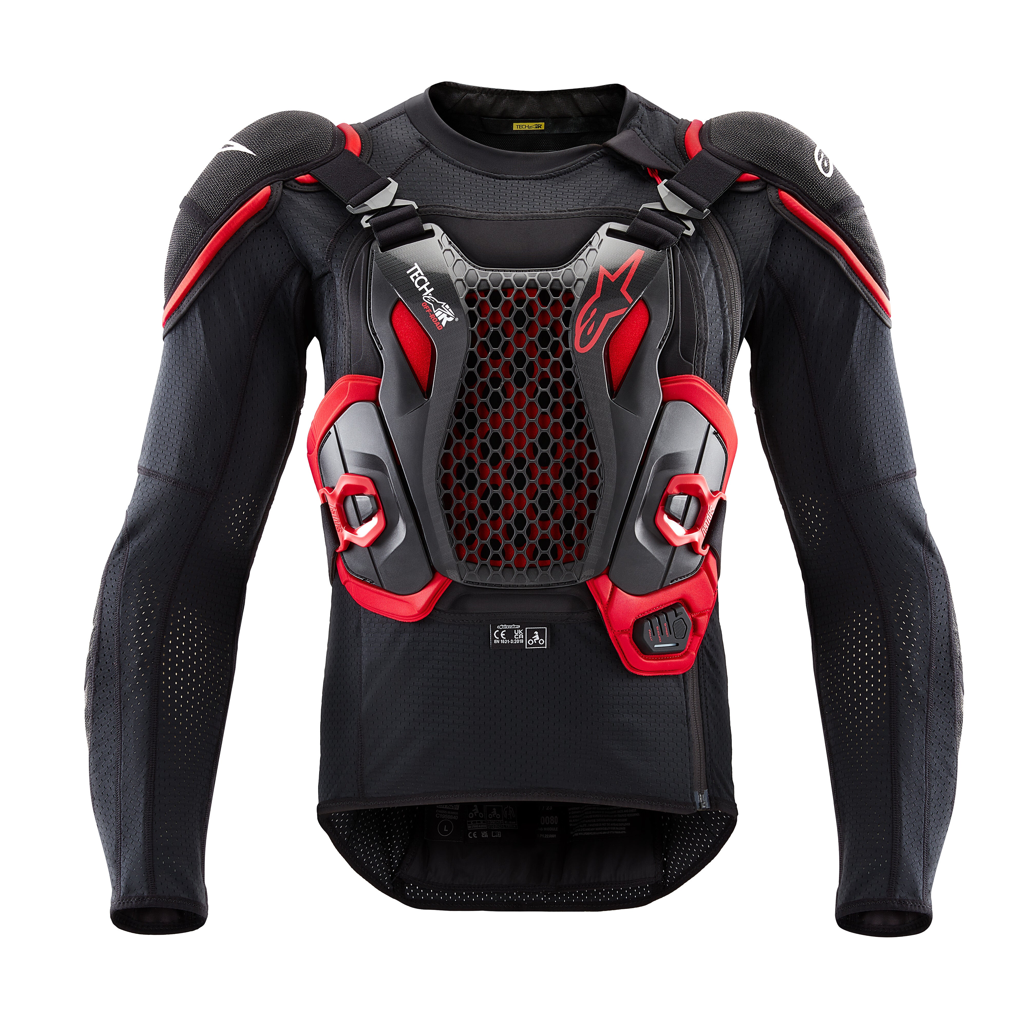 TECH-AIR OFF-ROAD SYSTEM BLACK/RED SM