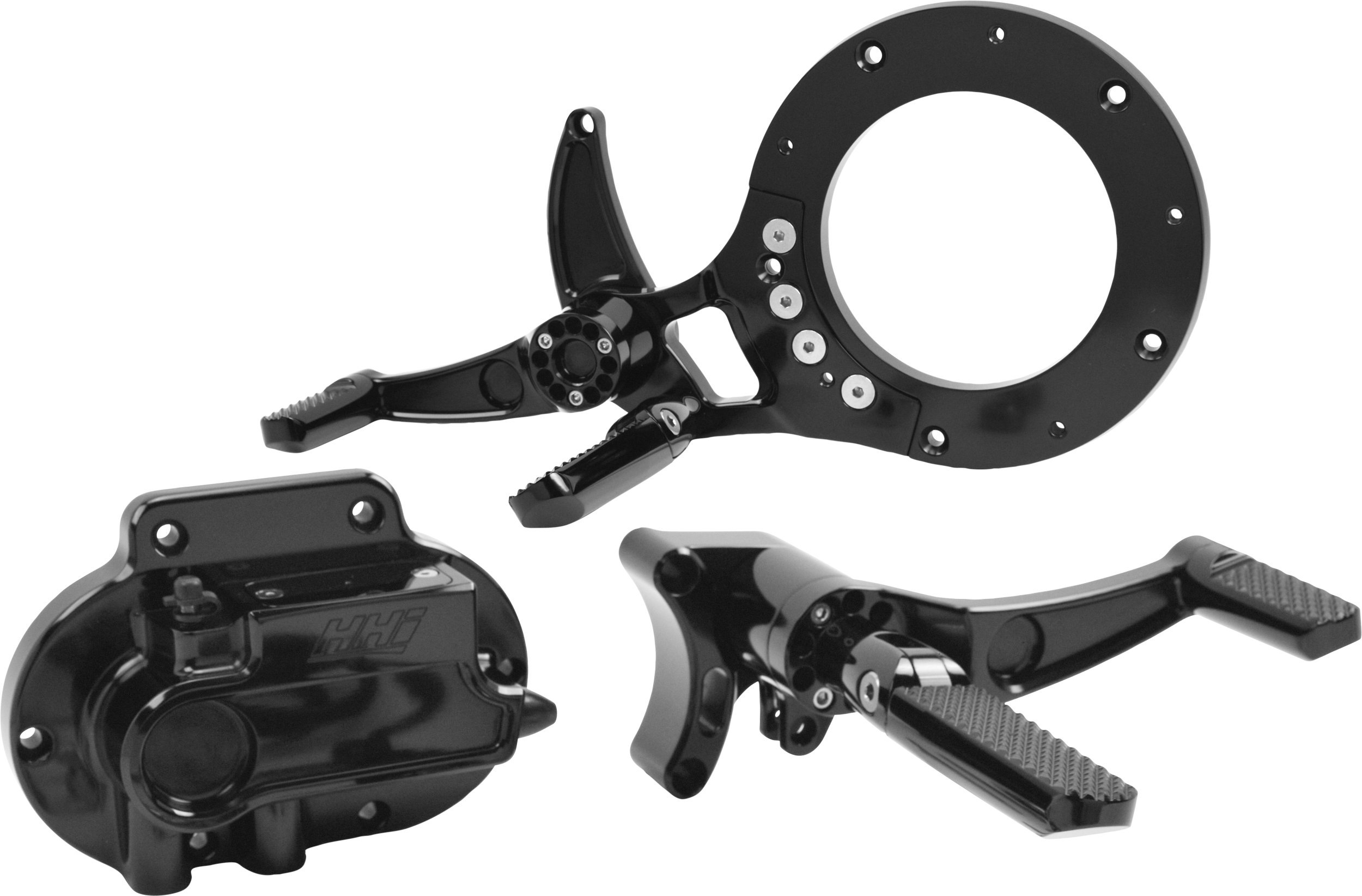 MID-CNTRL KIT CBL CLUTCH BLACK FLH 21-25