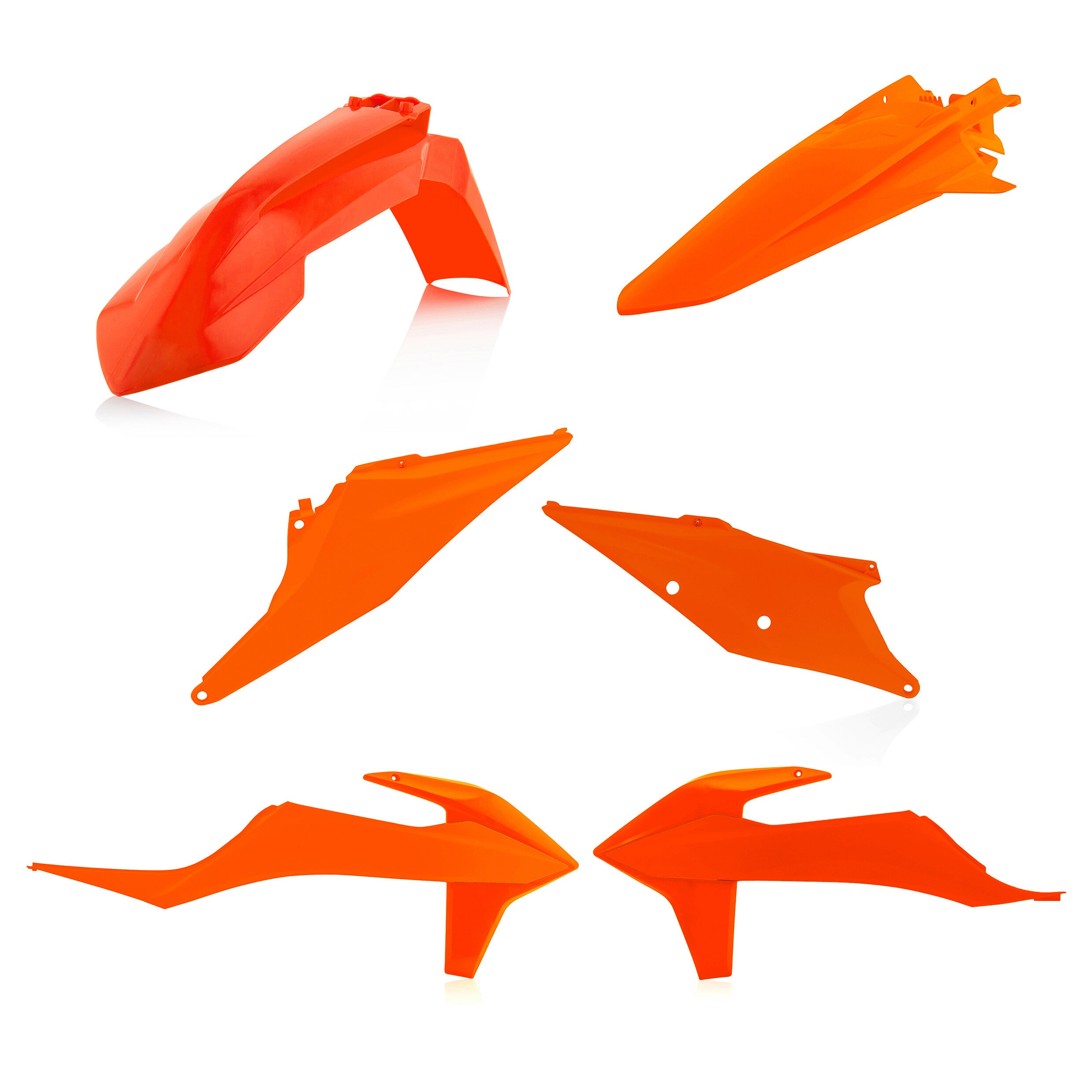 PLASTIC KIT ORANGE KTM
