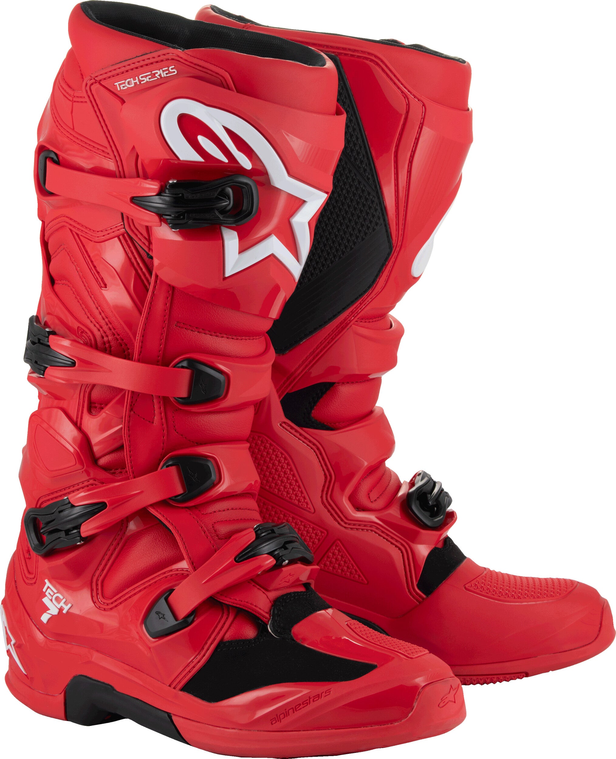 TECH 7 BOOTS BRIGHT RED 12