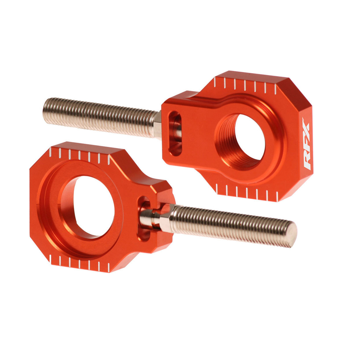 REAR AXLE BLOCKS ORANGE KTM