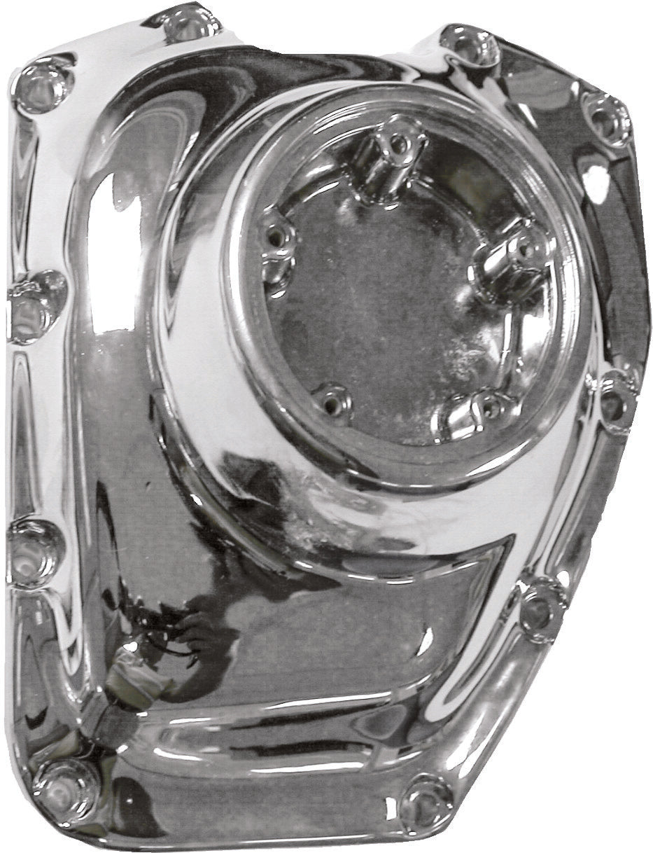 TC CAM COVER CHROME W/ GSKT HRDWR 02-17