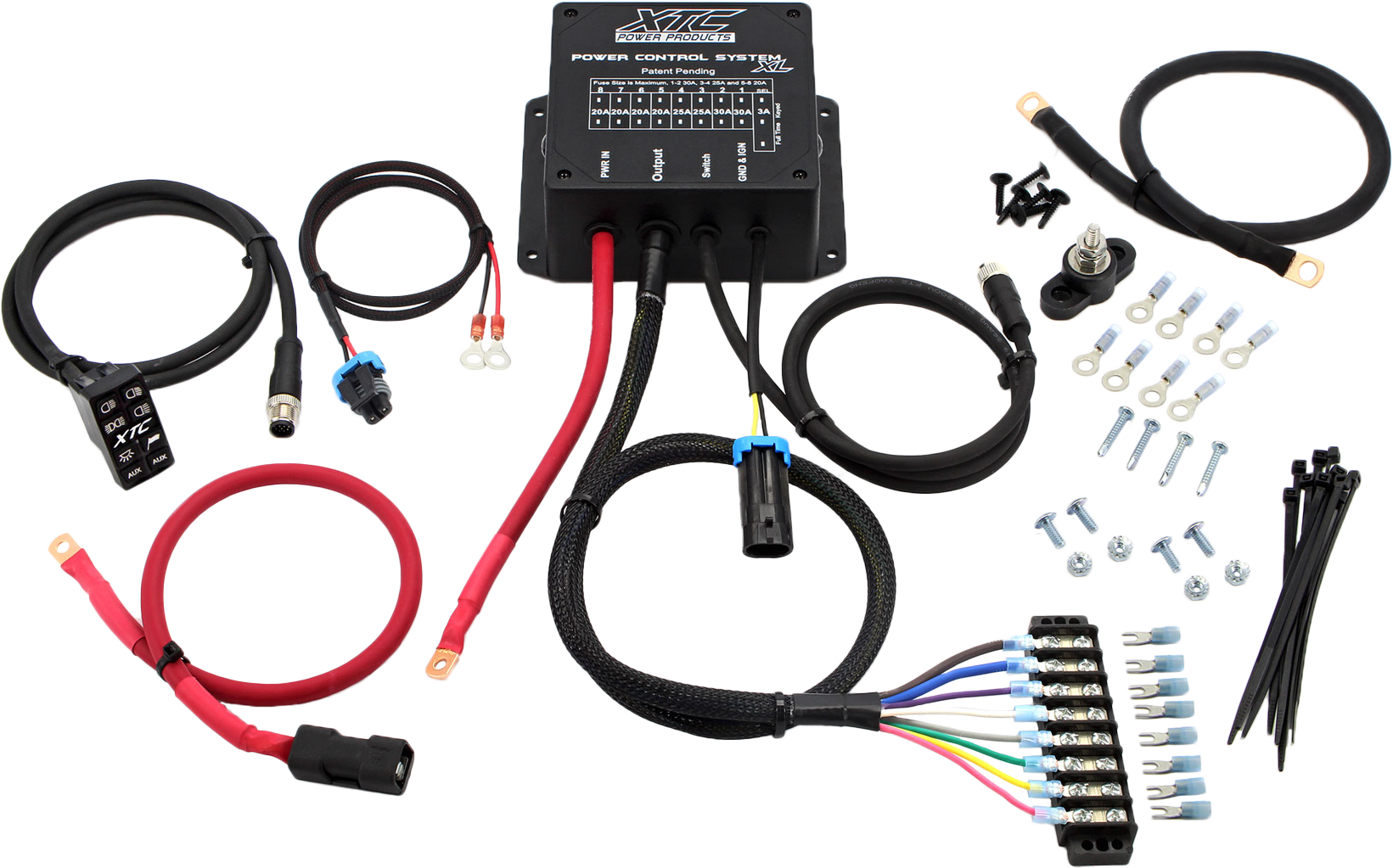 8 SWITCH POWER CONTROL SYSTEM WITH MICRO SWITCH PAD