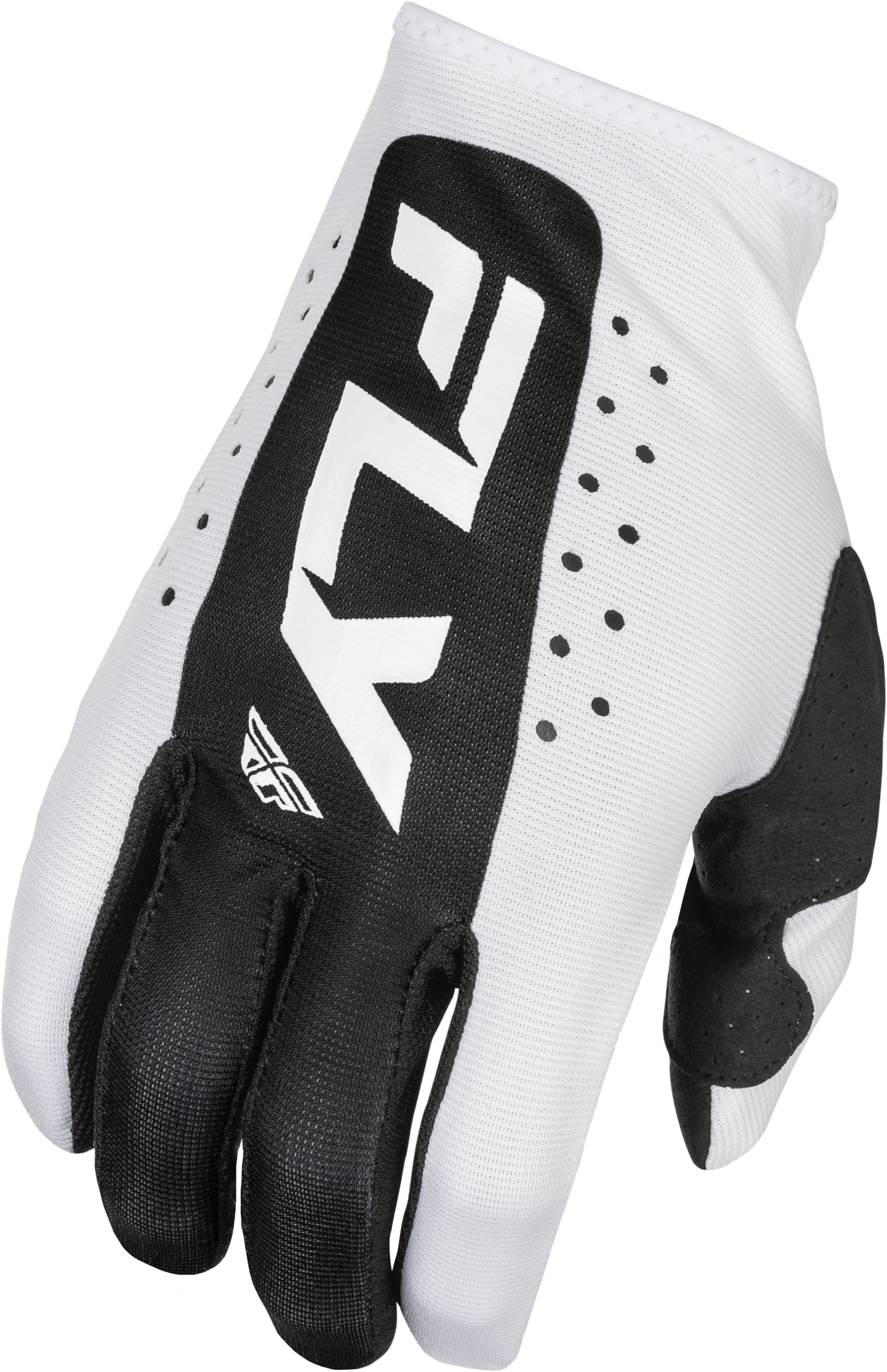 YOUTH LITE GLOVES WHITE/BLACK YS