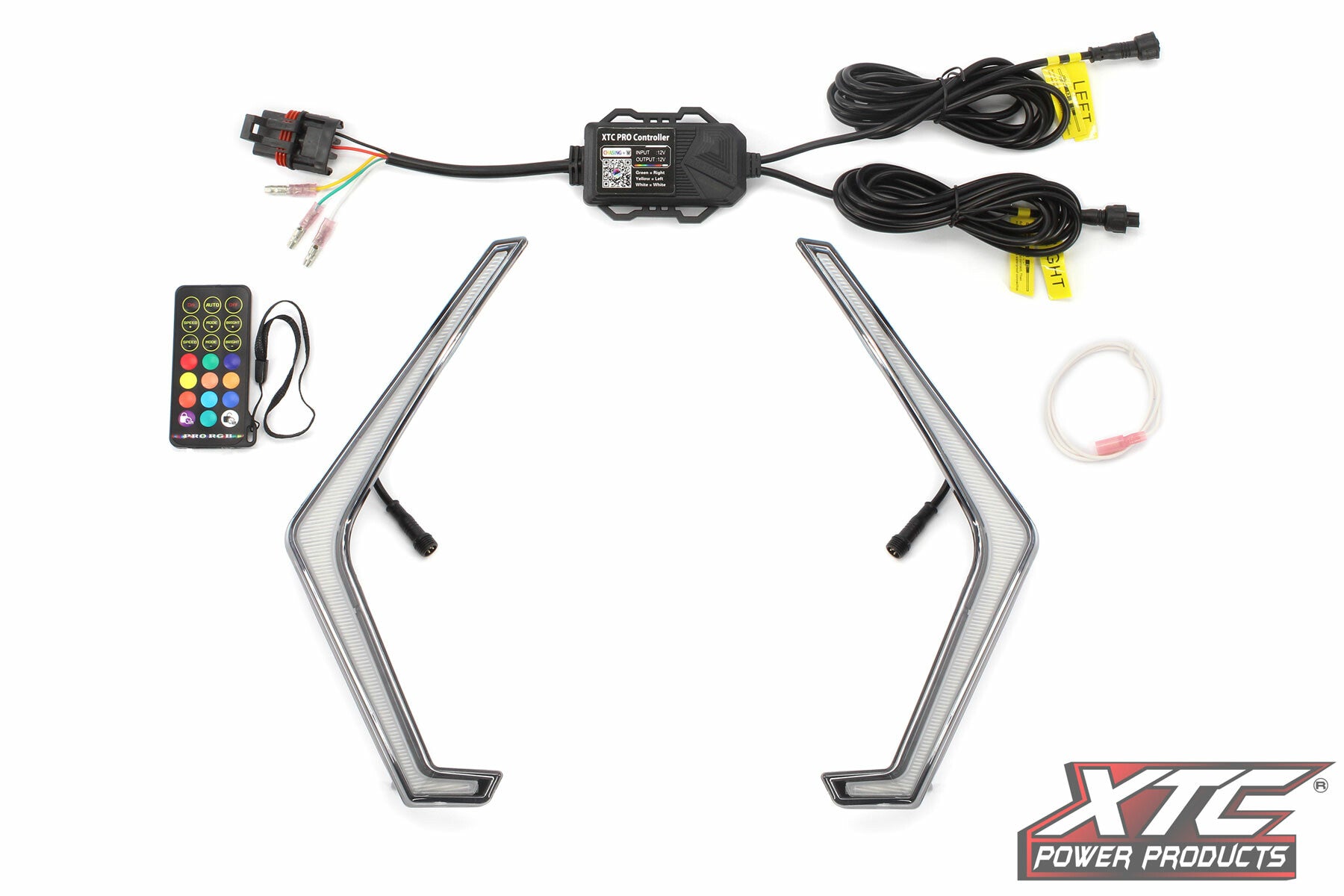 FRONT SIGNATURE LIGHT SET RGB+W POL