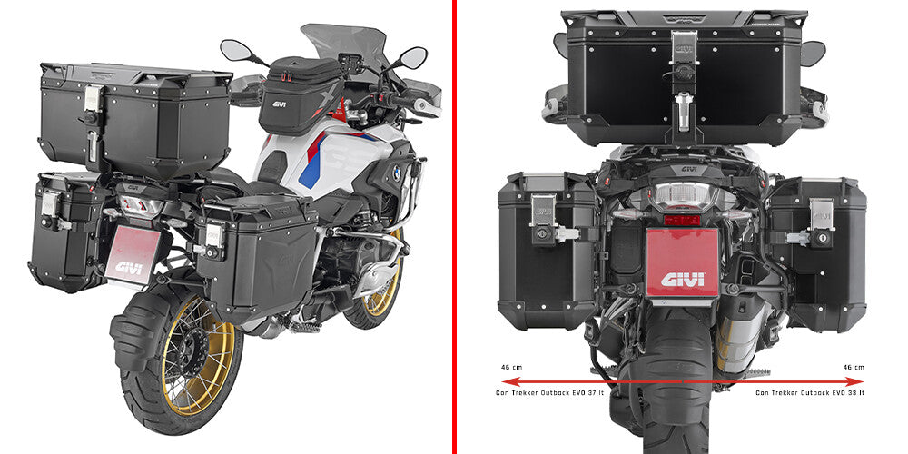 SIDE CASE HARDWARE PL ONE-FIT CAM BMW
