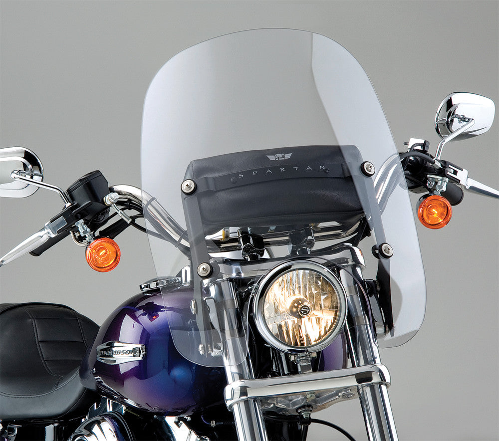 SPARTAN WINDSHIELD 17" CLEAR QUICK RELEASE