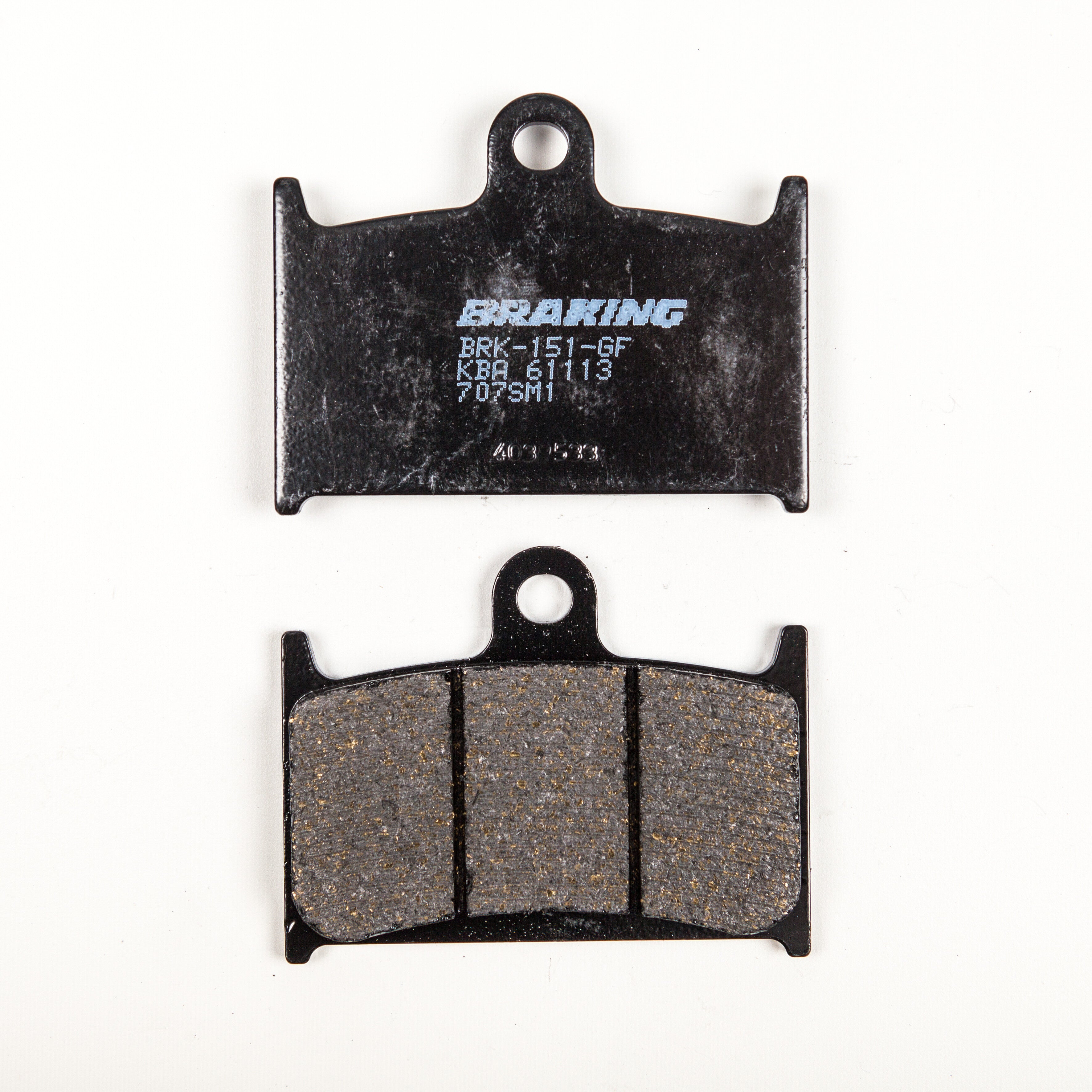 BRAKE PAD SET SEMI-METALLIC