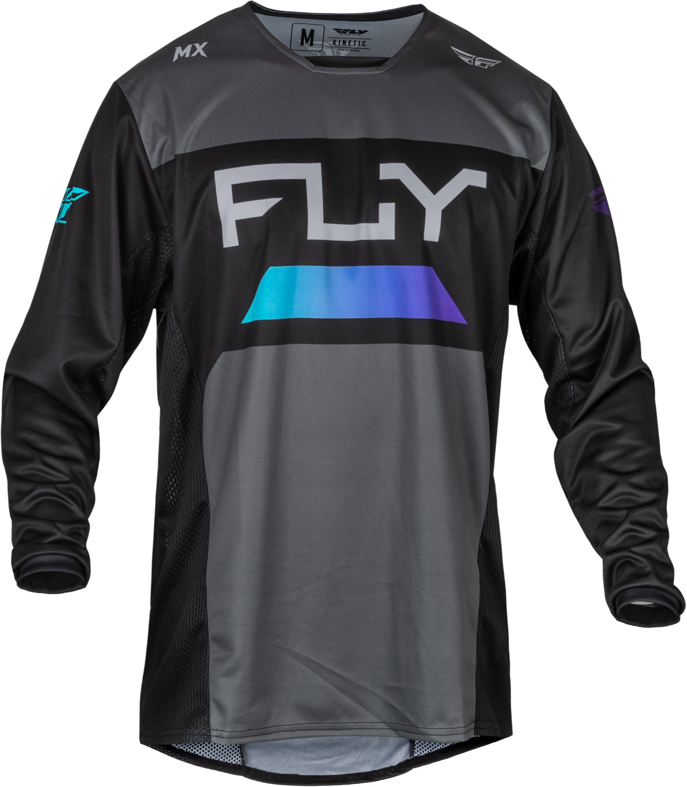 KINETIC RELOAD JERSEY CHARCOAL/BLACK/BLUE IRIDIUM SM