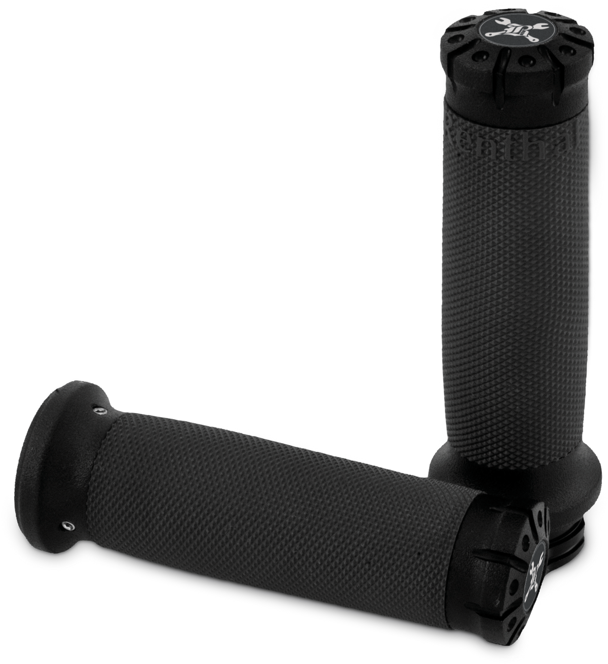 HAWK BILLET HANDLE GRIP SET DUAL CABLE