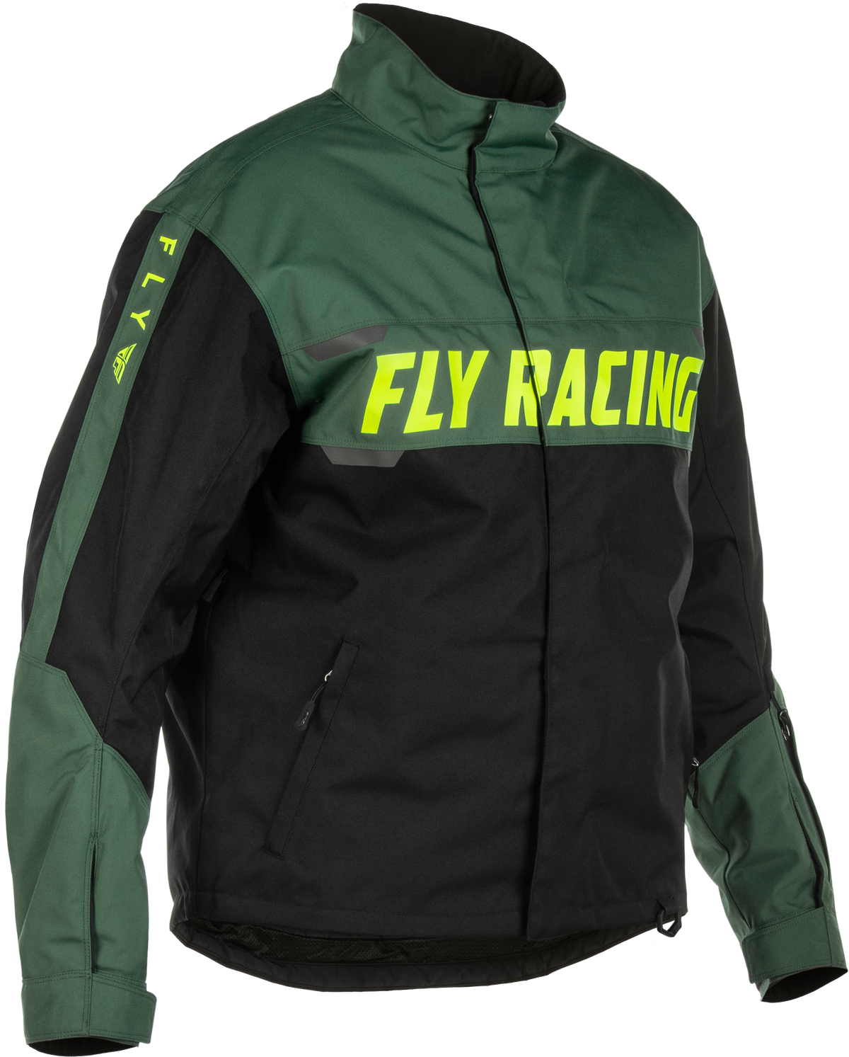 OUTPOST FLOAT JACKET GREEN/HI-VIS/BLACK LARGE