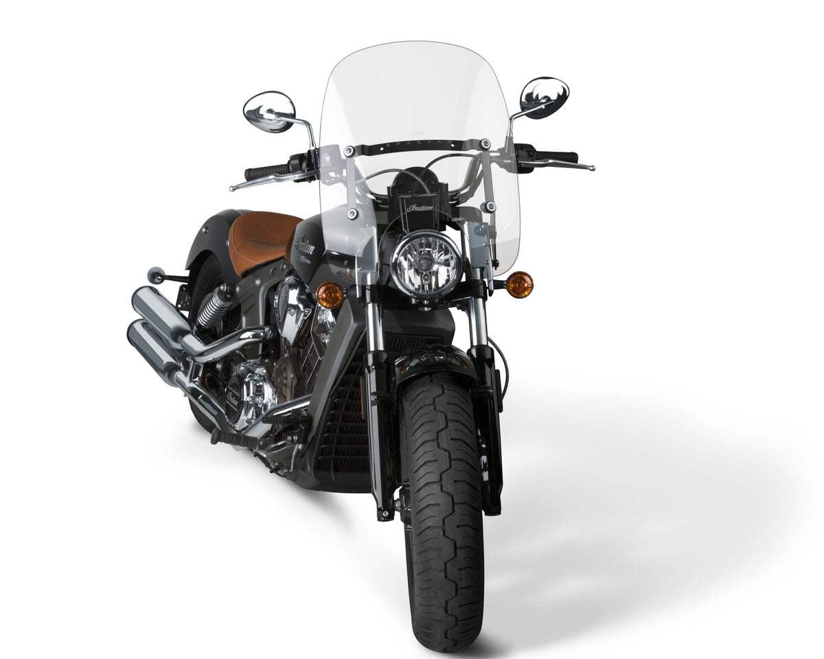 SPARTAN WINDSHIELD 16.25 CLEAR QUICK RELEASE INDIAN