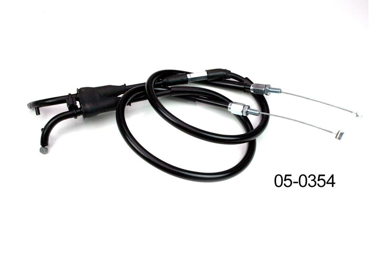 BLACK VINYL THROTTLE PULL CABLE