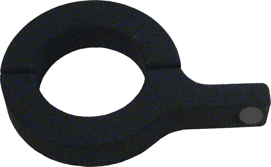 FLAG MOUNT HORIZONTAL BLACK 1.75"