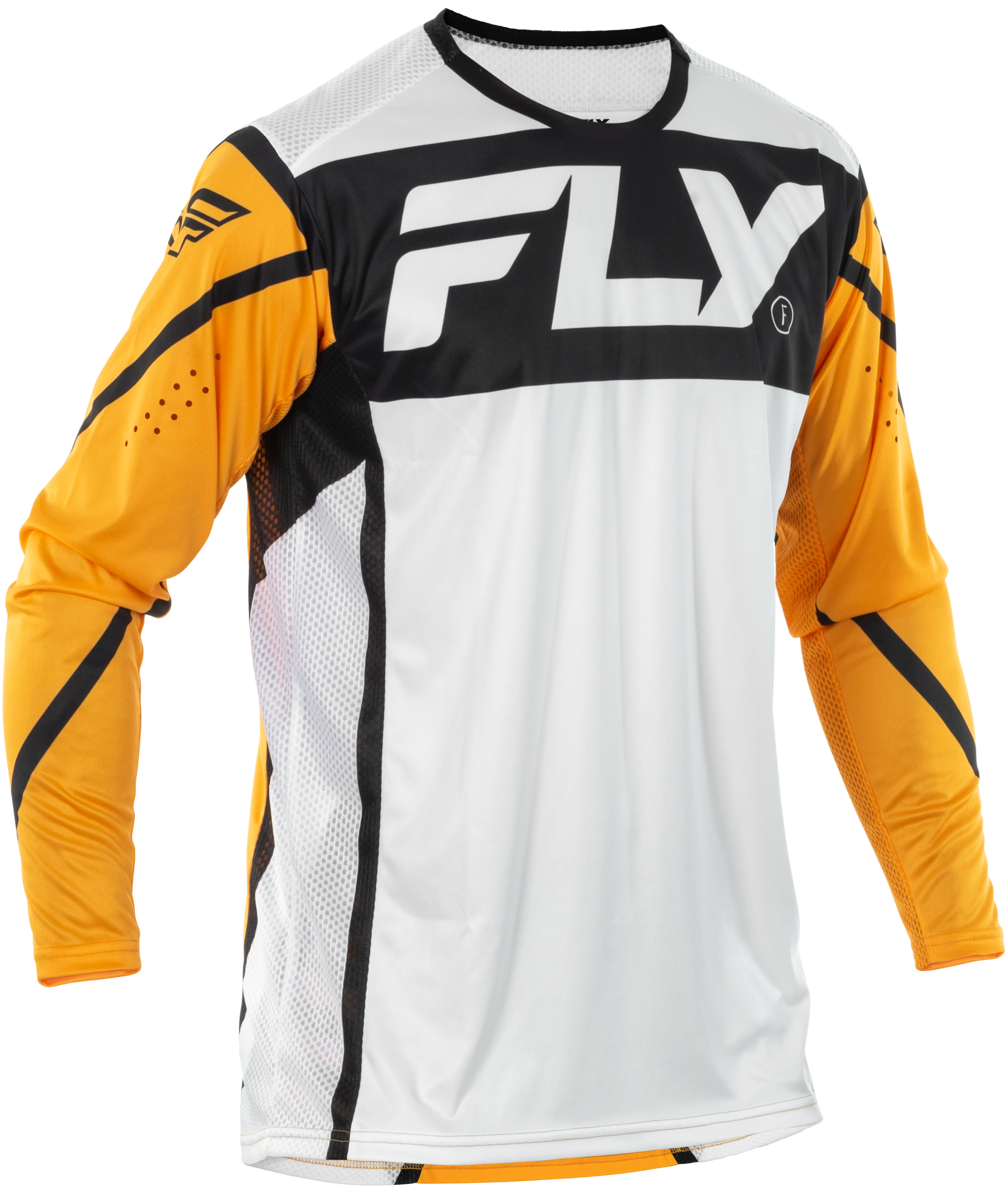 YOUTH LITE JERSEY WHITE/BLACK/MUSTARD YXL