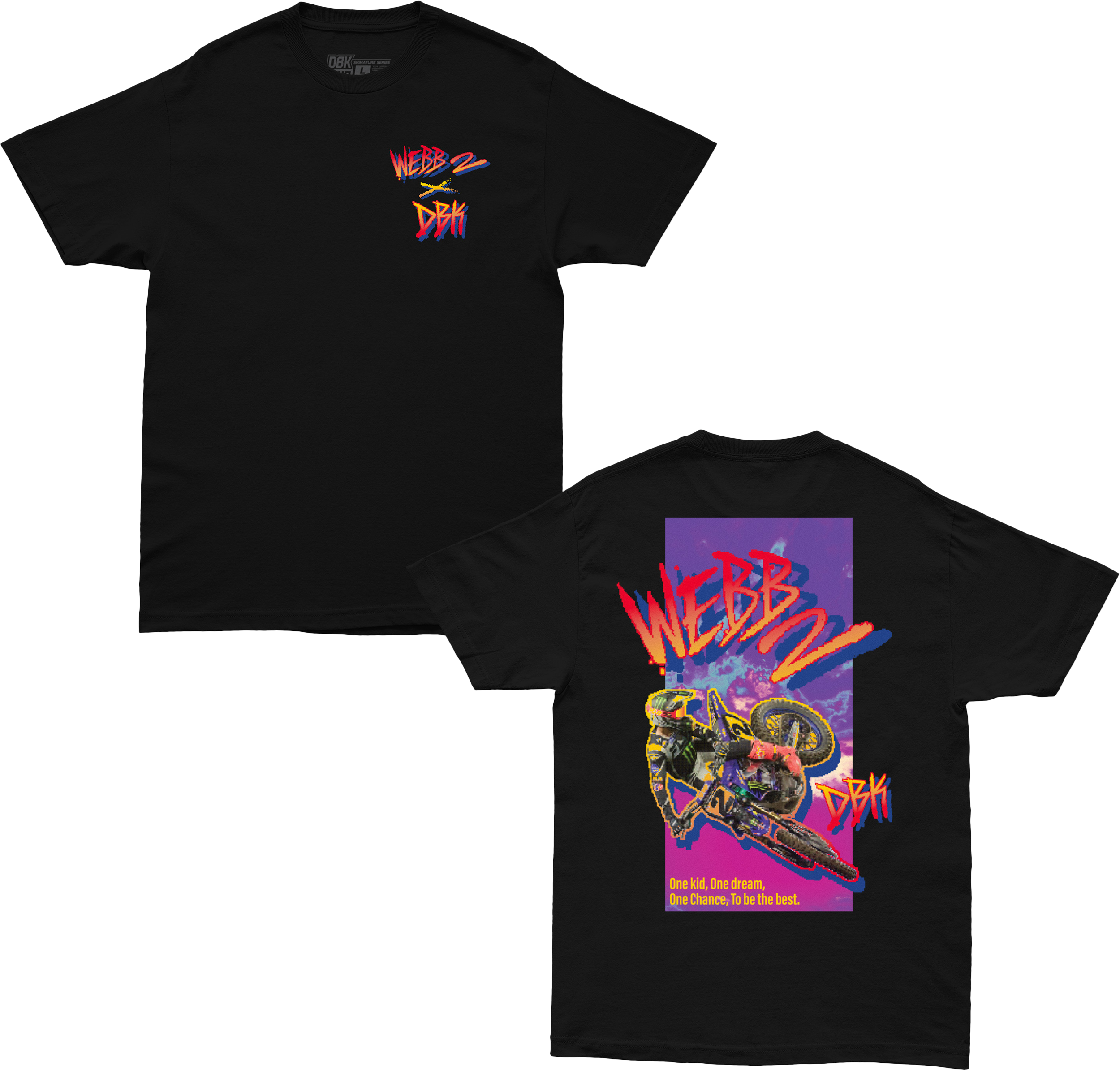 RAD CW2 TEE BLACK XL
