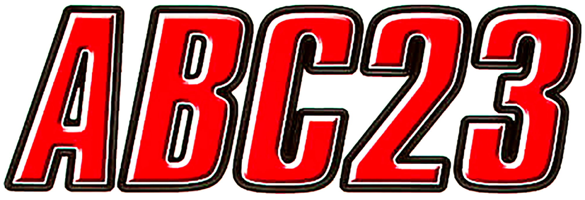 SERIES 800 REGISTRATION KIT RED/BLACK