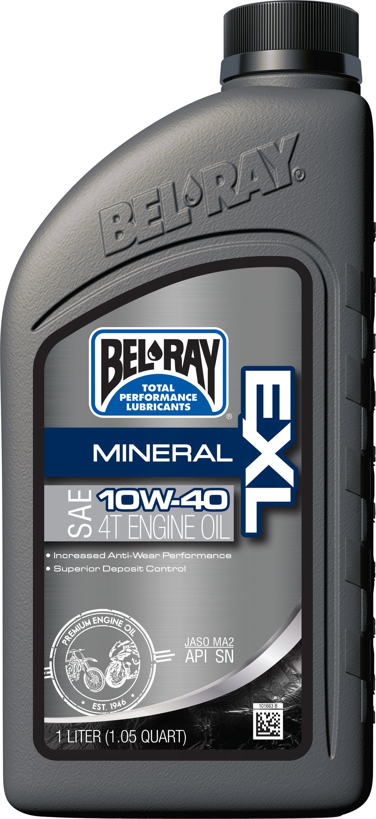 EXL MINERAL OIL 10W40 4T 1L (12/CASE SOLD EA)