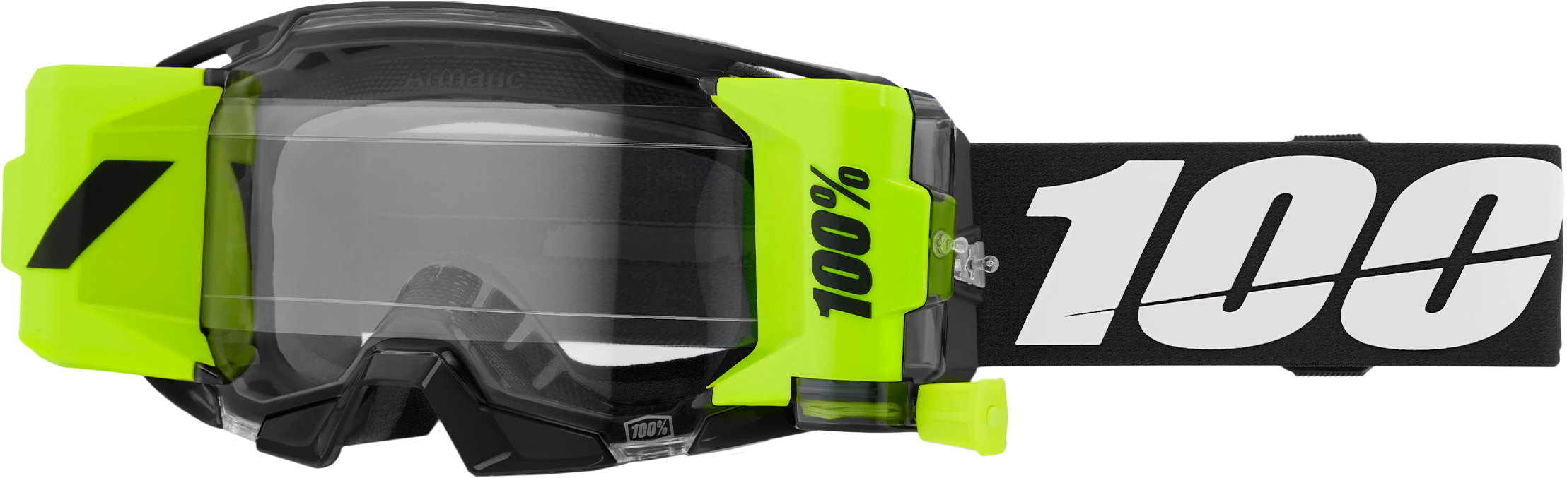 ARMATIC FORCAST GOGGLE BLACK CLEAR LENS