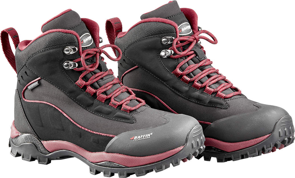 WOMEN'S HIKE BOOT BLACK/SANGRIA 07