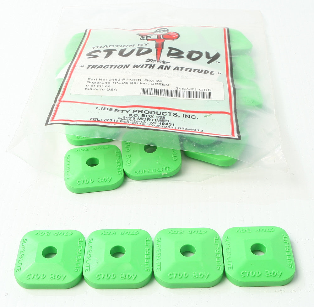 SUPER-LITE PLUS BACKERS GREEN 24/PK