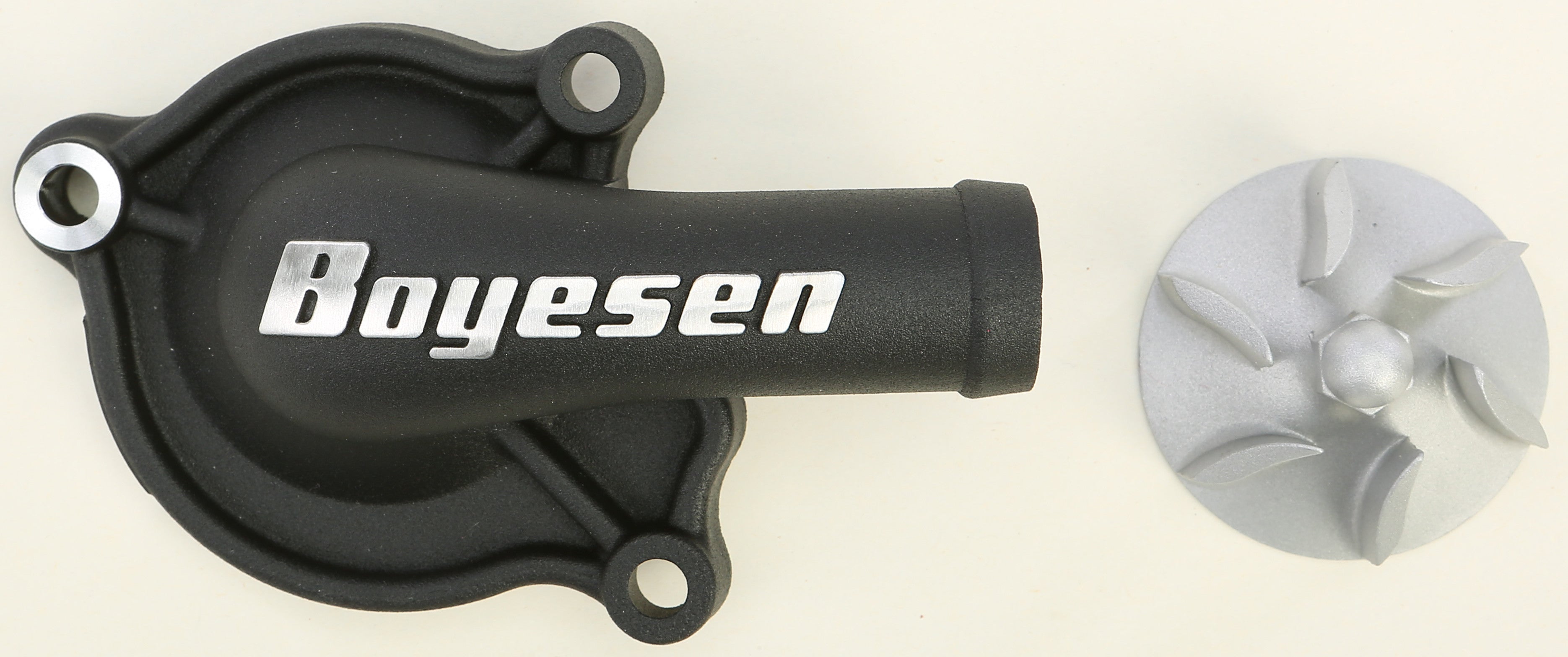 WATERPUMP COVER & IMPELLER KIT BLACK