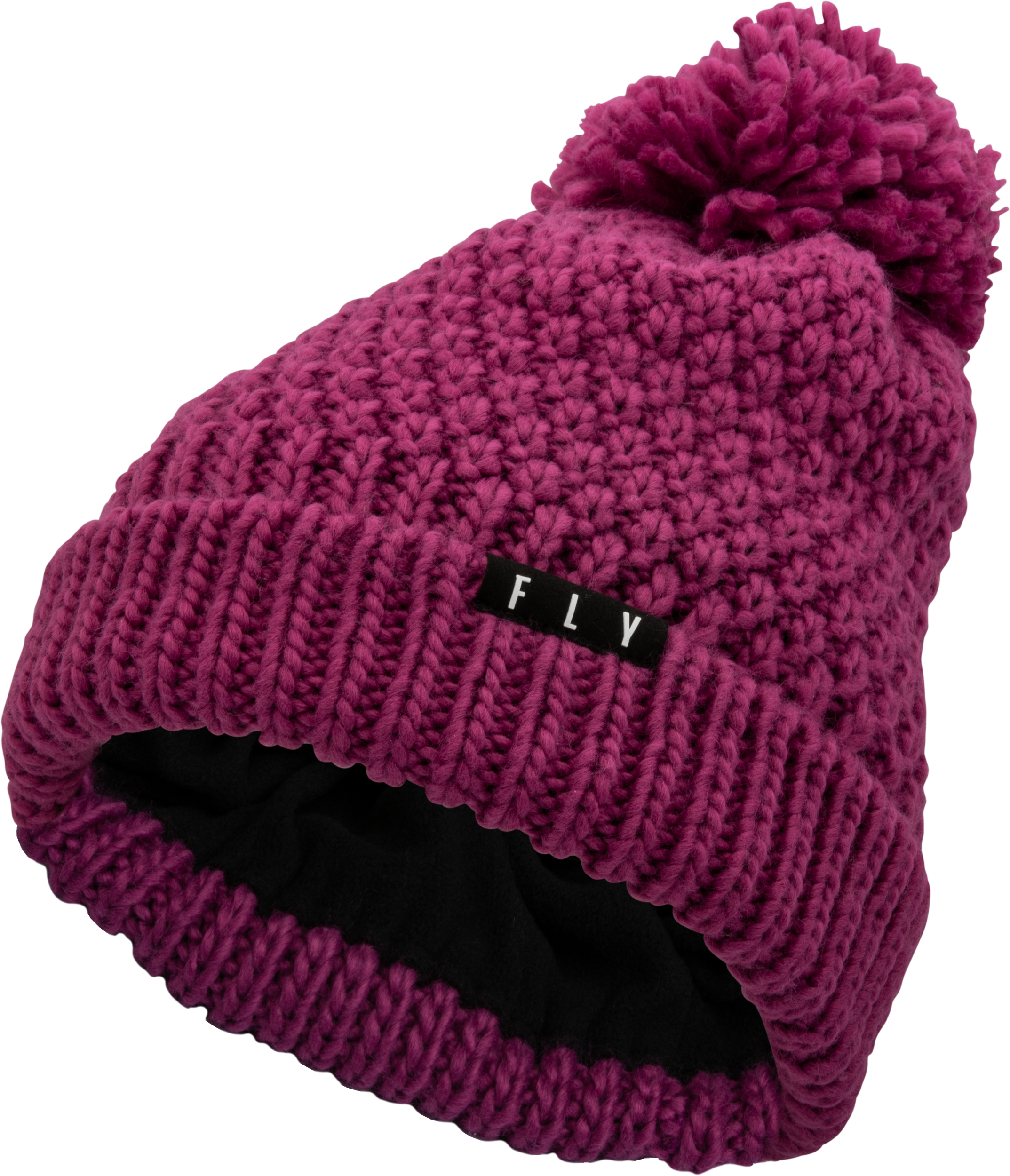 WOMEN'S FLY ANNA POM BEANIE BURGUNDY