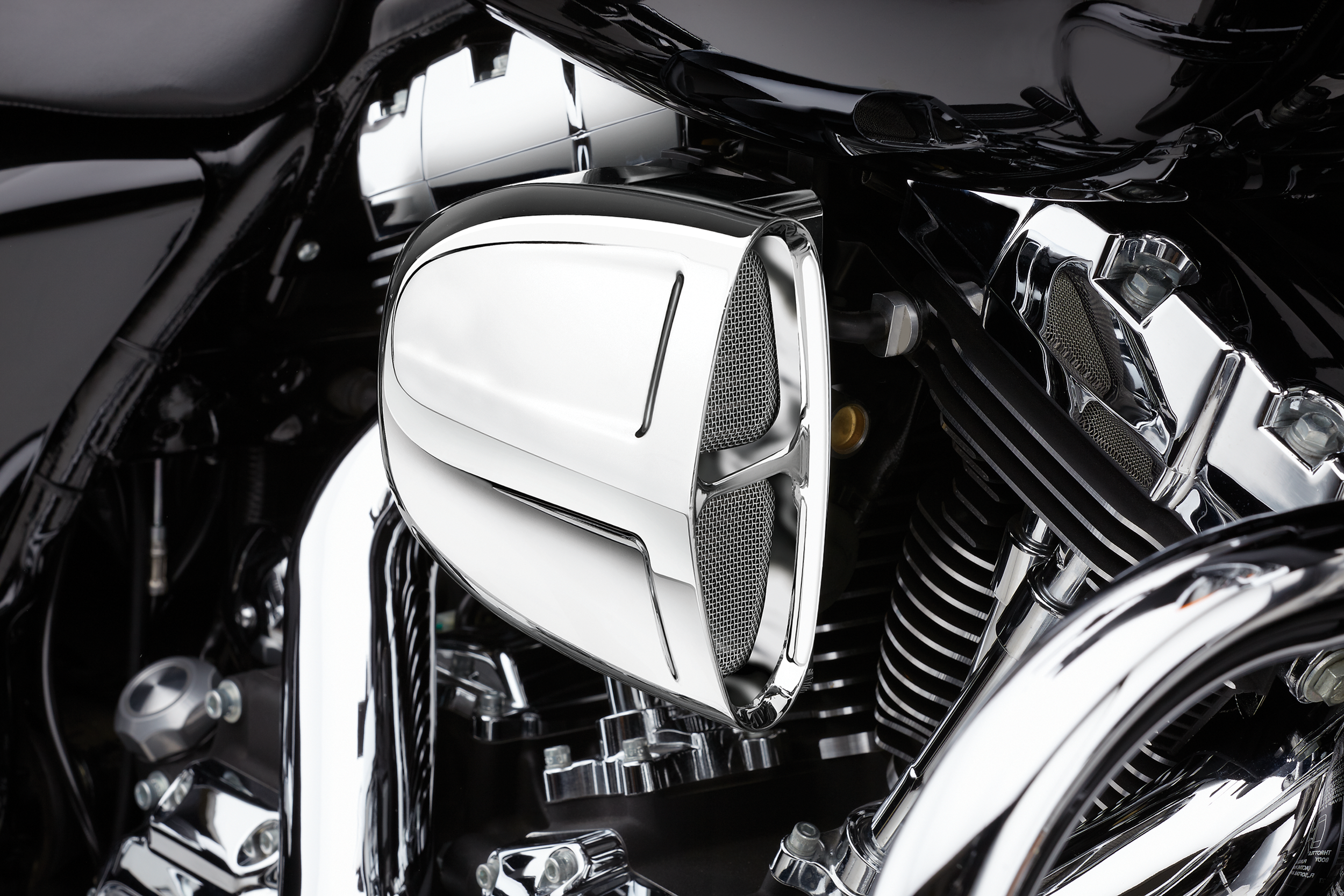 POWRFLO INTAKE CHROME HON VTX1300C/R/S/T 03-09