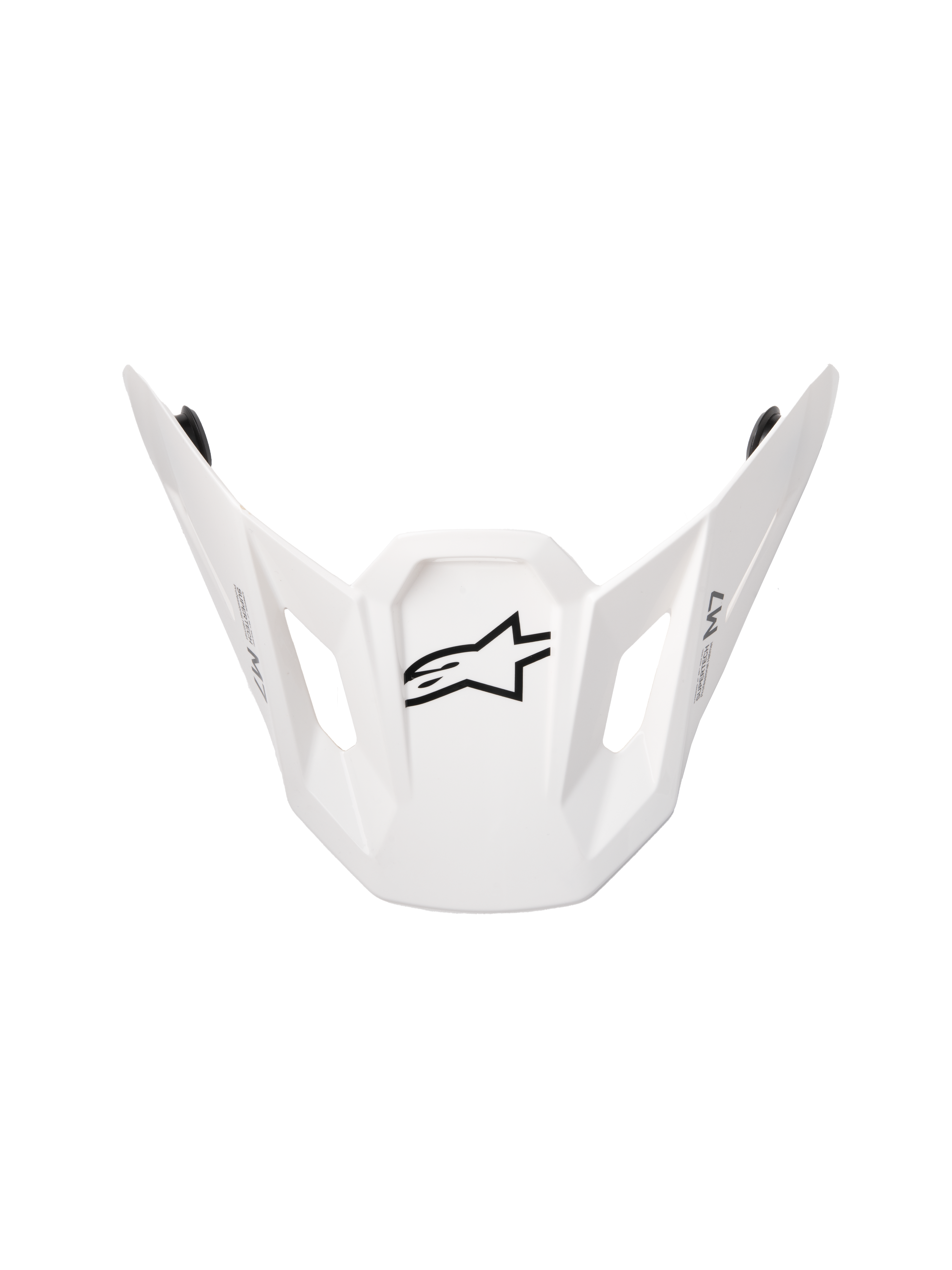 SM7 SOLID VISOR ECE06 WHITE GLOSSY