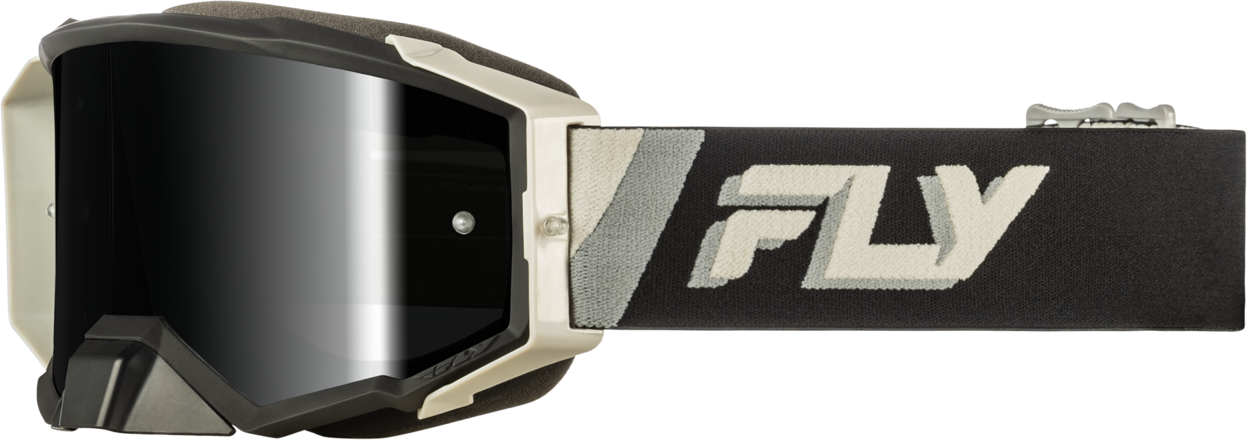 ZONE ELITE GOGGLE BLACK/GREY W/ BLACK MIRROR/SMOKE LENS