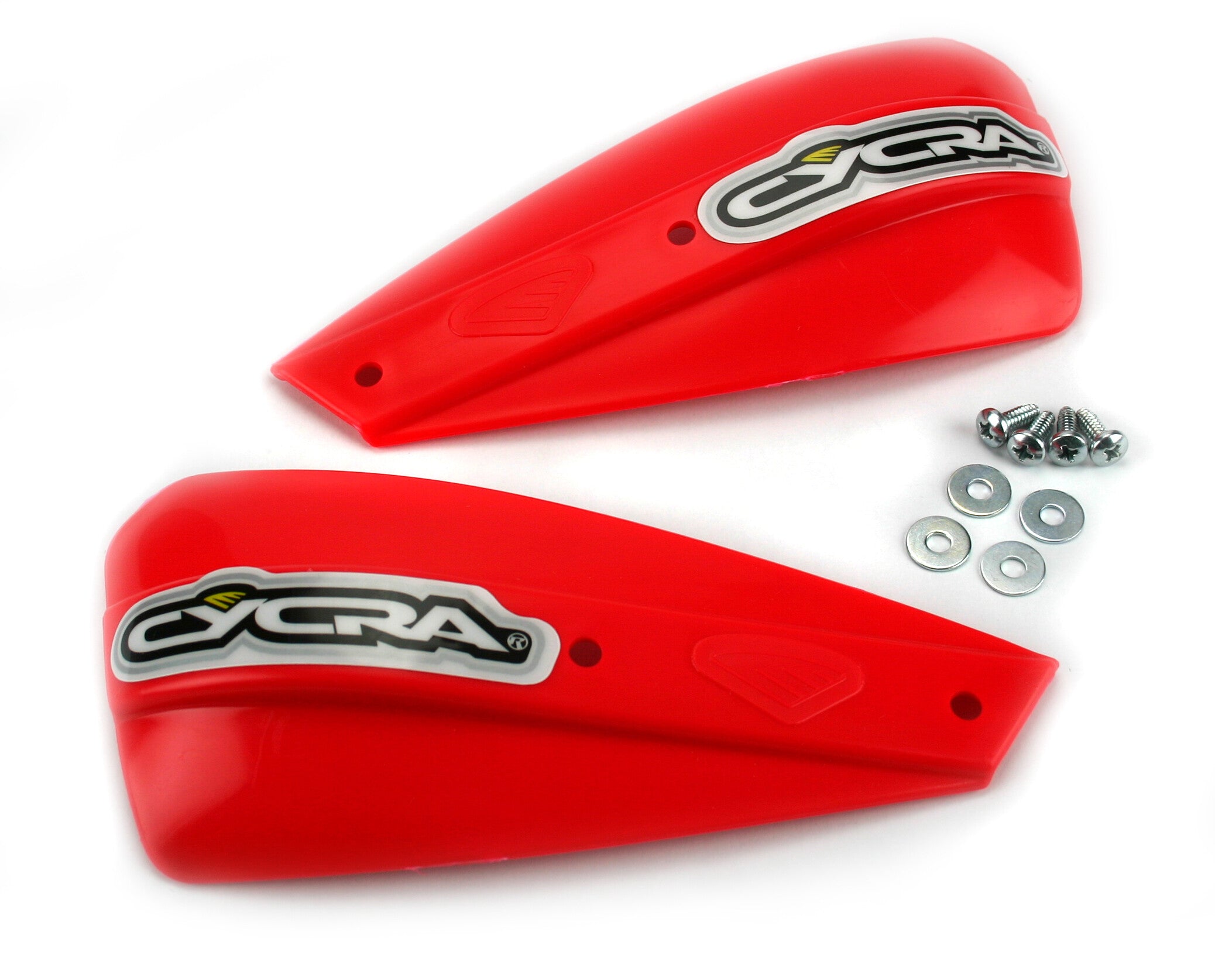 LOW PROFILE REPLACEMENT HANDSHIELDS - RED