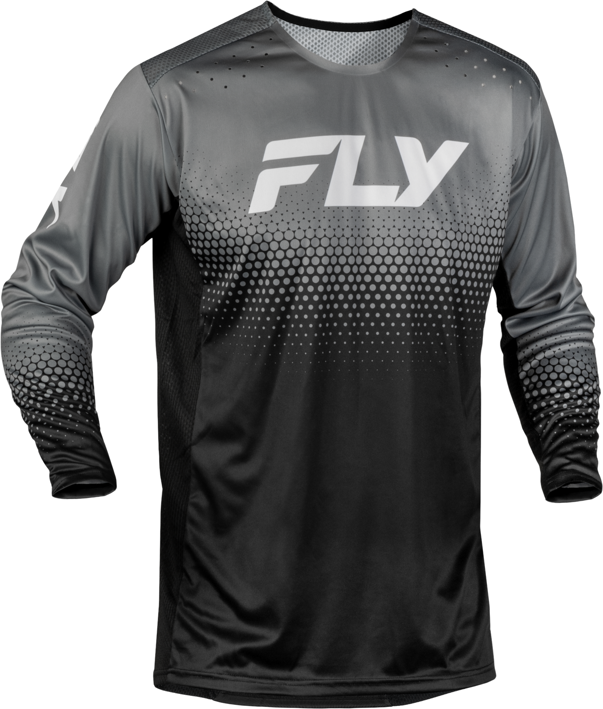 YTH RAYCE SONAR BICYCLE JERSEY BLACK/GREY/WHITE YM