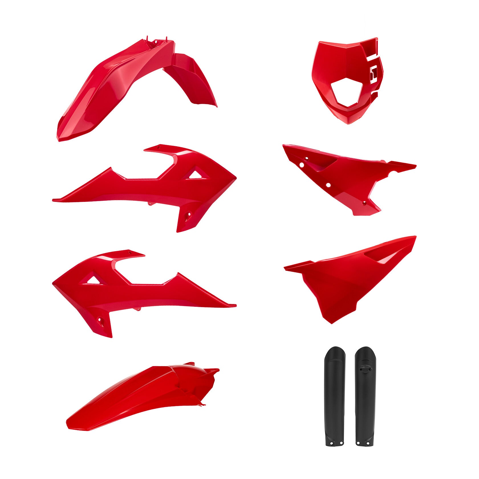 FULL PLASTIC KIT RED
