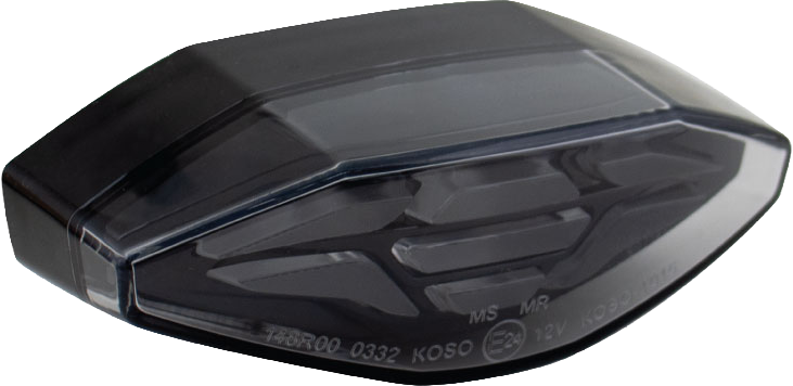 GT-04 LED BRAKE/TAIL LIGHT SMOKE LENS
