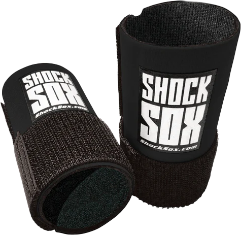 SHOCK SOX 4"C BLACK CONVENTIONAL FORKS