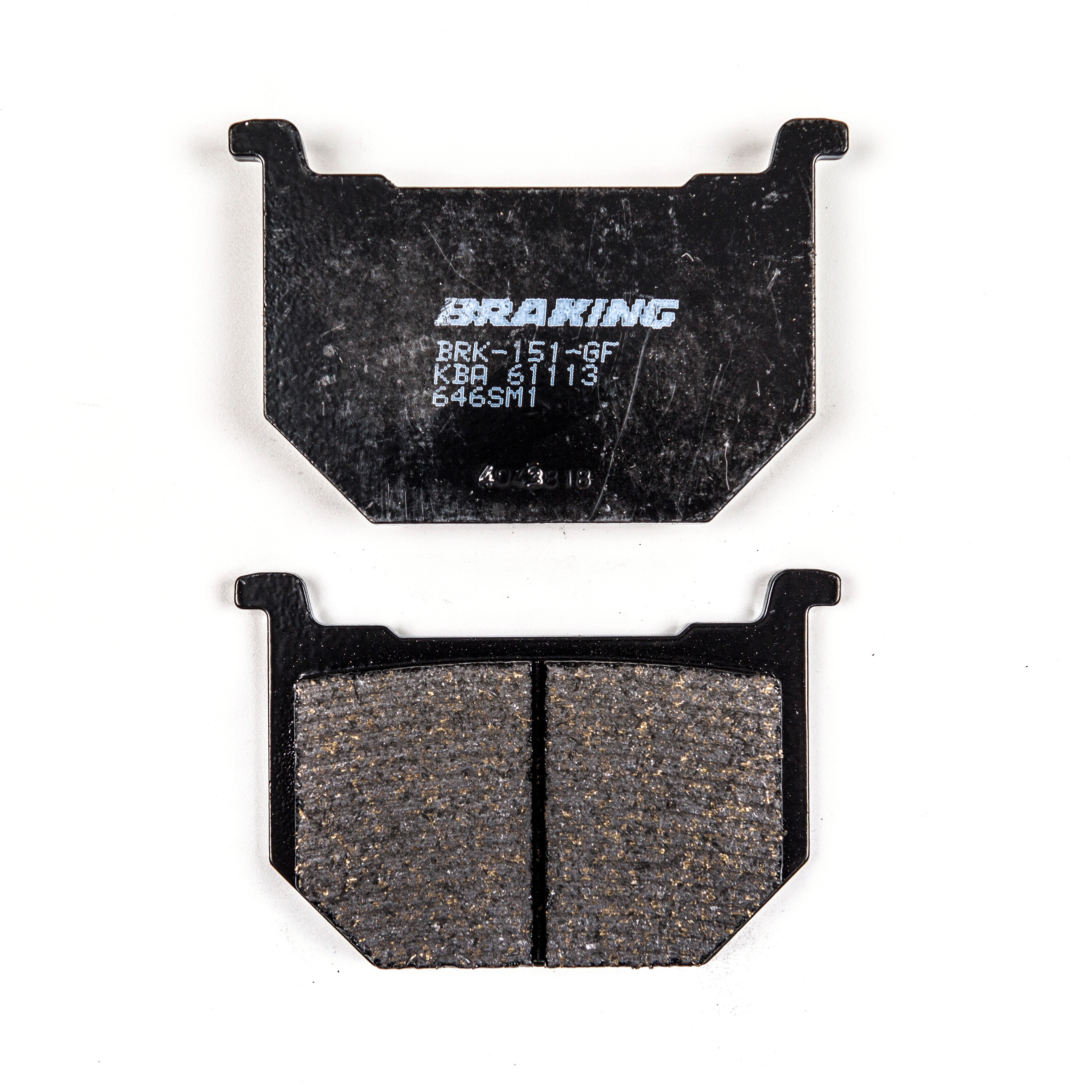 BRAKE PAD SET SEMI-METALLIC