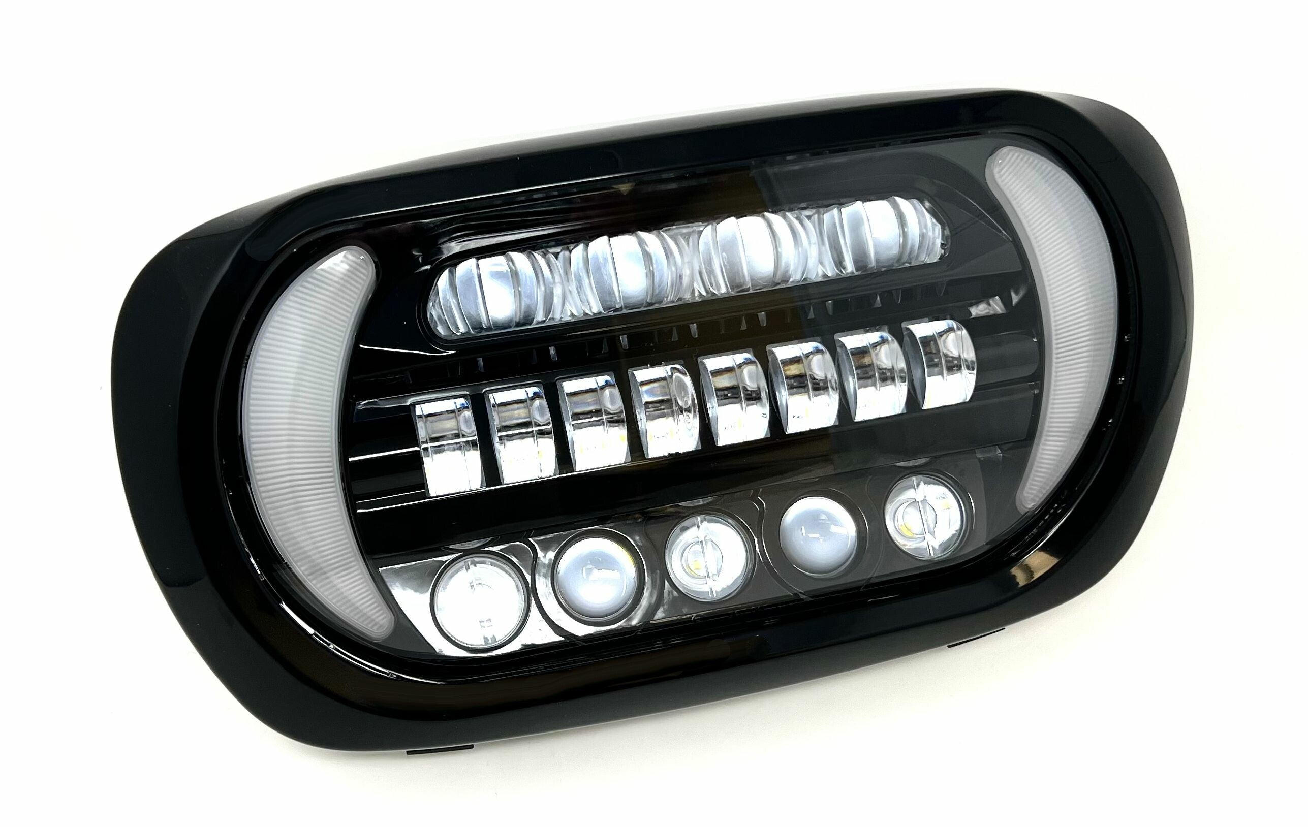 SHARK TOOTH INTERGRATED LED HEADLIGHT `00-13 FLTR
