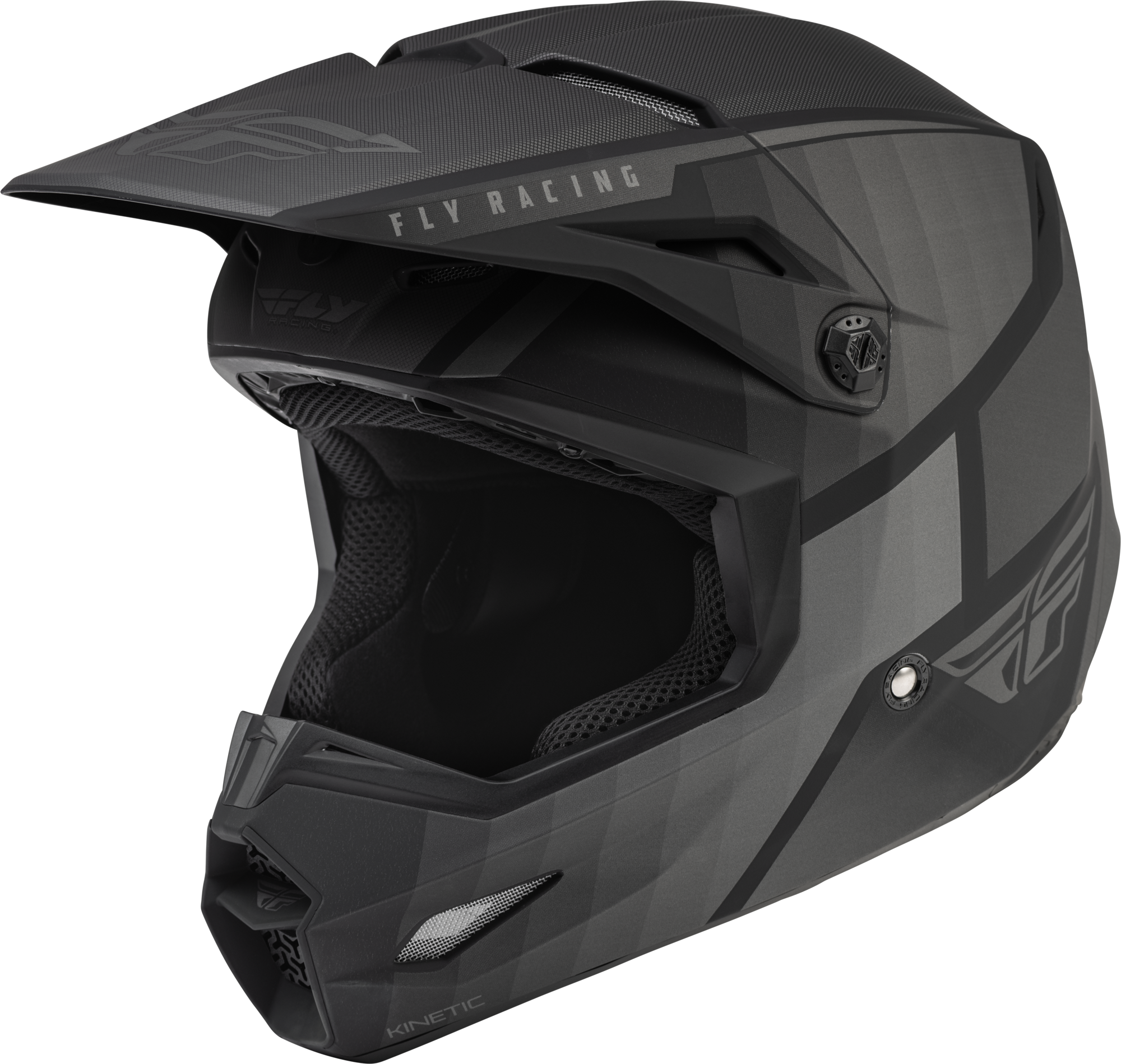 KINETIC DRIFT HELMET MATTE BLACK/CHARCOAL MD