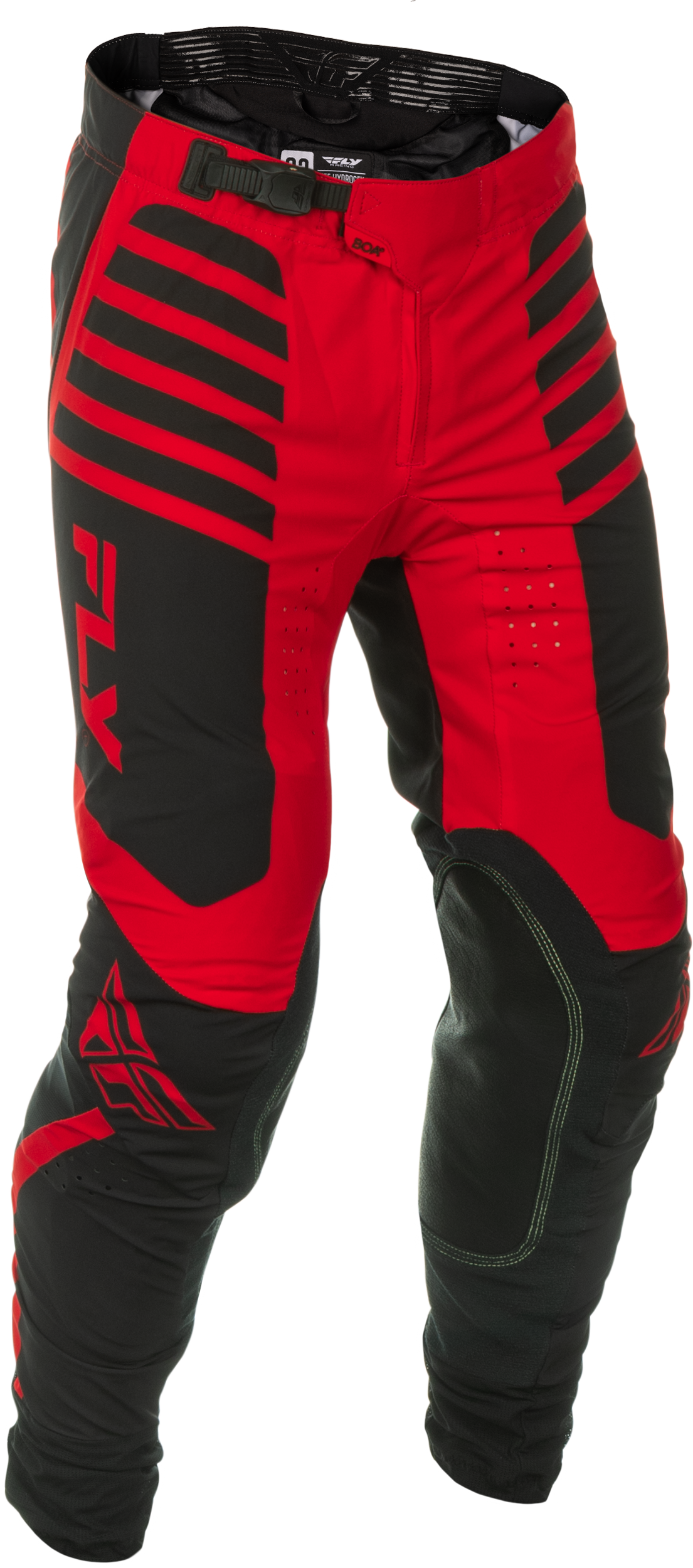 YOUTH LITE PANTS BLACK/RED SZ 26