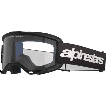 GOGGLE VISION 3 WORDMARK BLK CLEAR