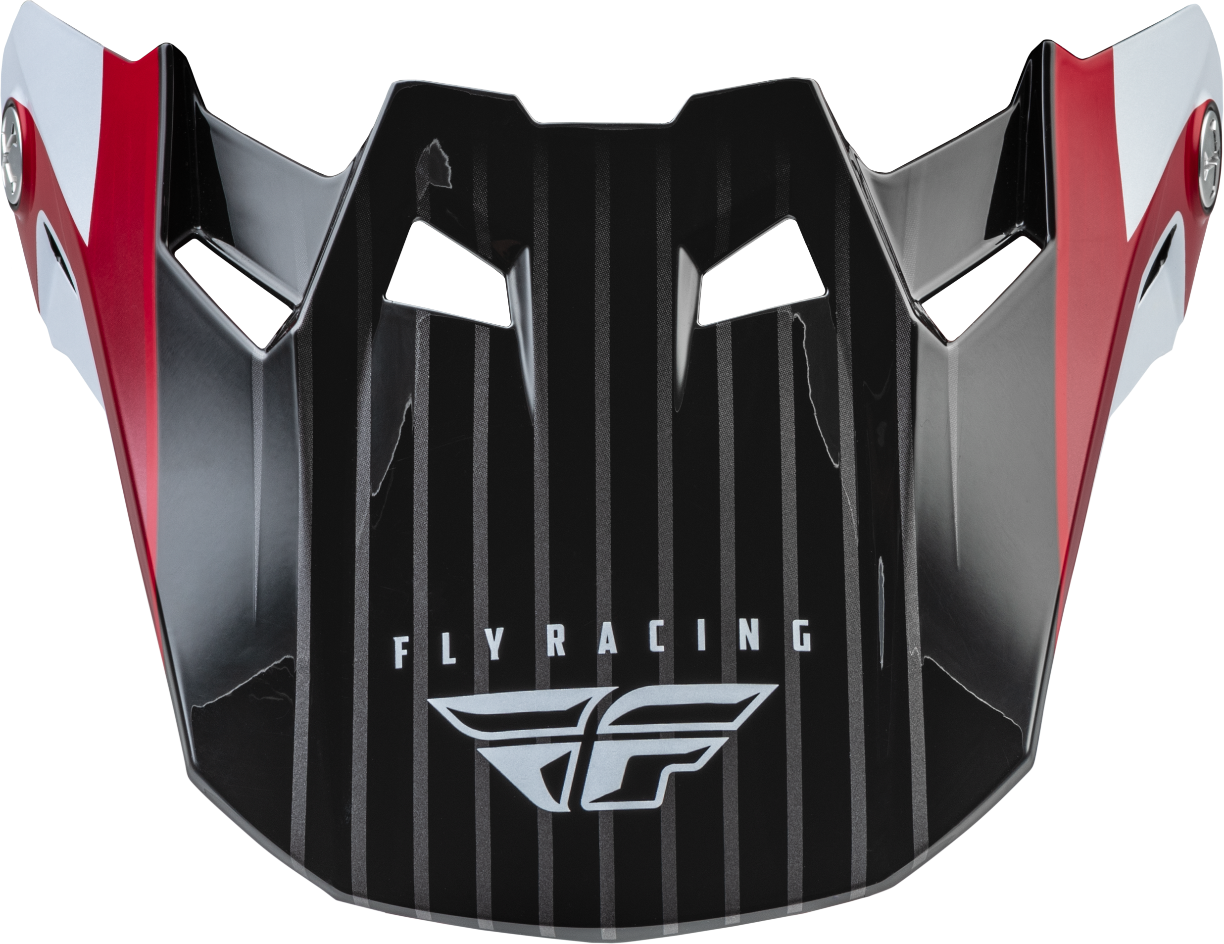 FORMULA CARBON PRIME VISOR RED/WHITE/RED CARBON XL/2X