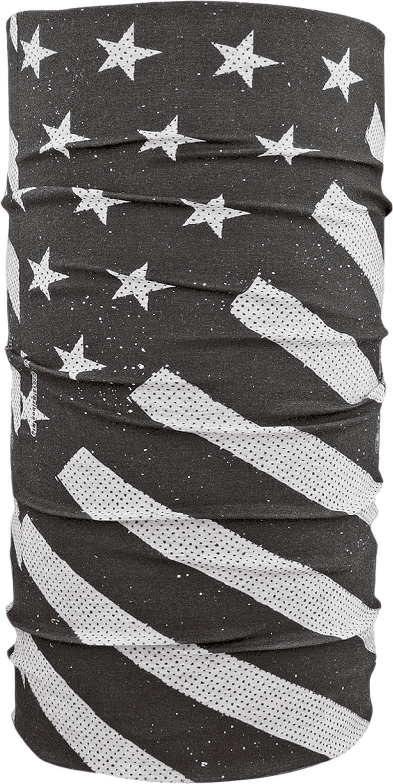 MOTLEY TUBE POLYESTER BLACK/WHITE FLAG #26-5081