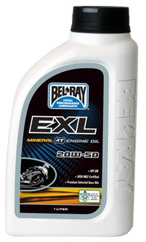 EXL MINERAL OIL 20W50 4T 1L (12/CASE SOLD EA)