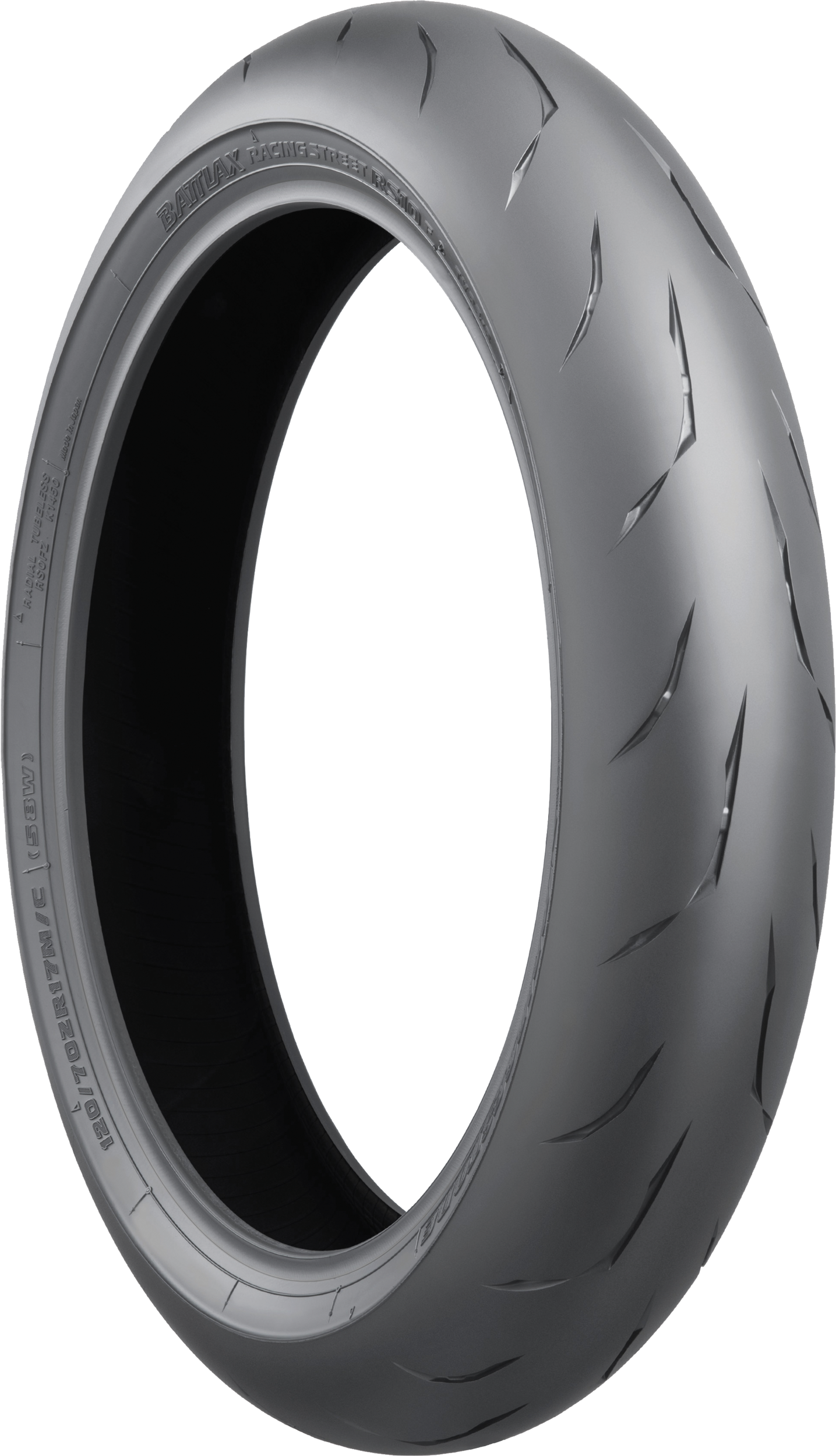 TIRE BATTLAX RS10 FRONT 120/70ZR17 58W RADIAL TL