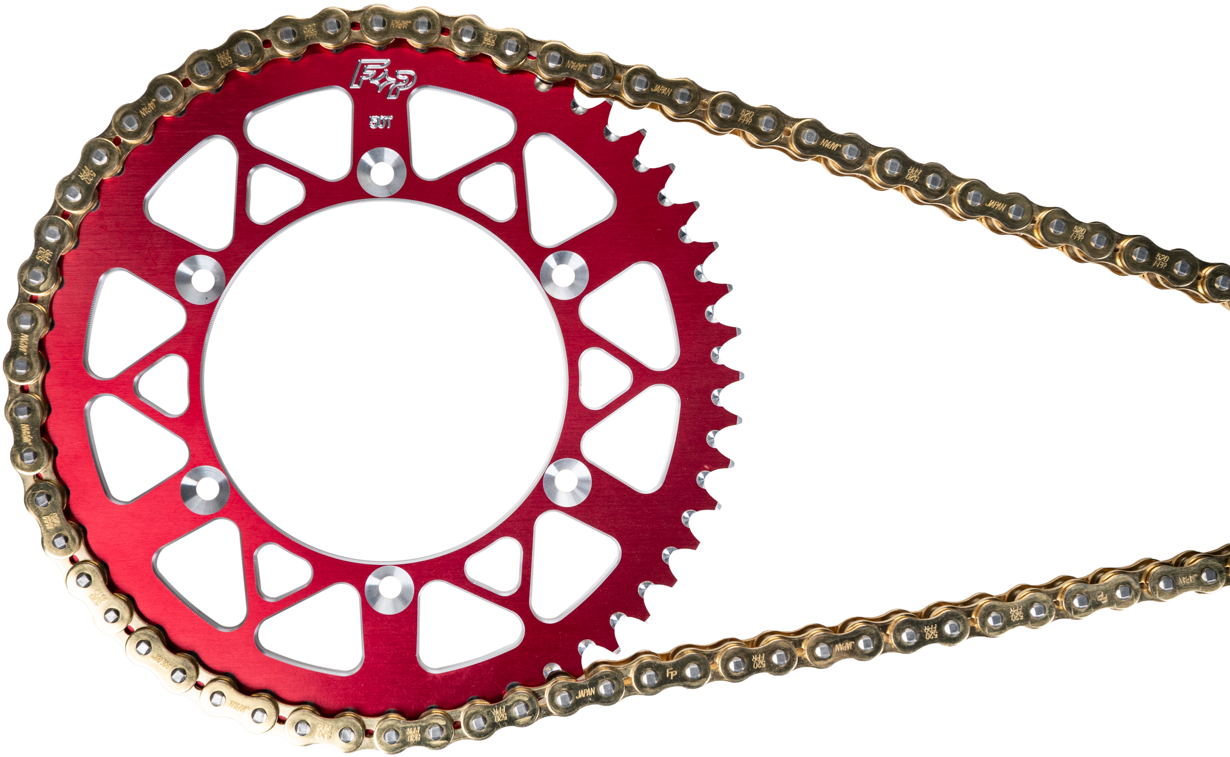 RACING CHAIN 520 X 120 GOLD