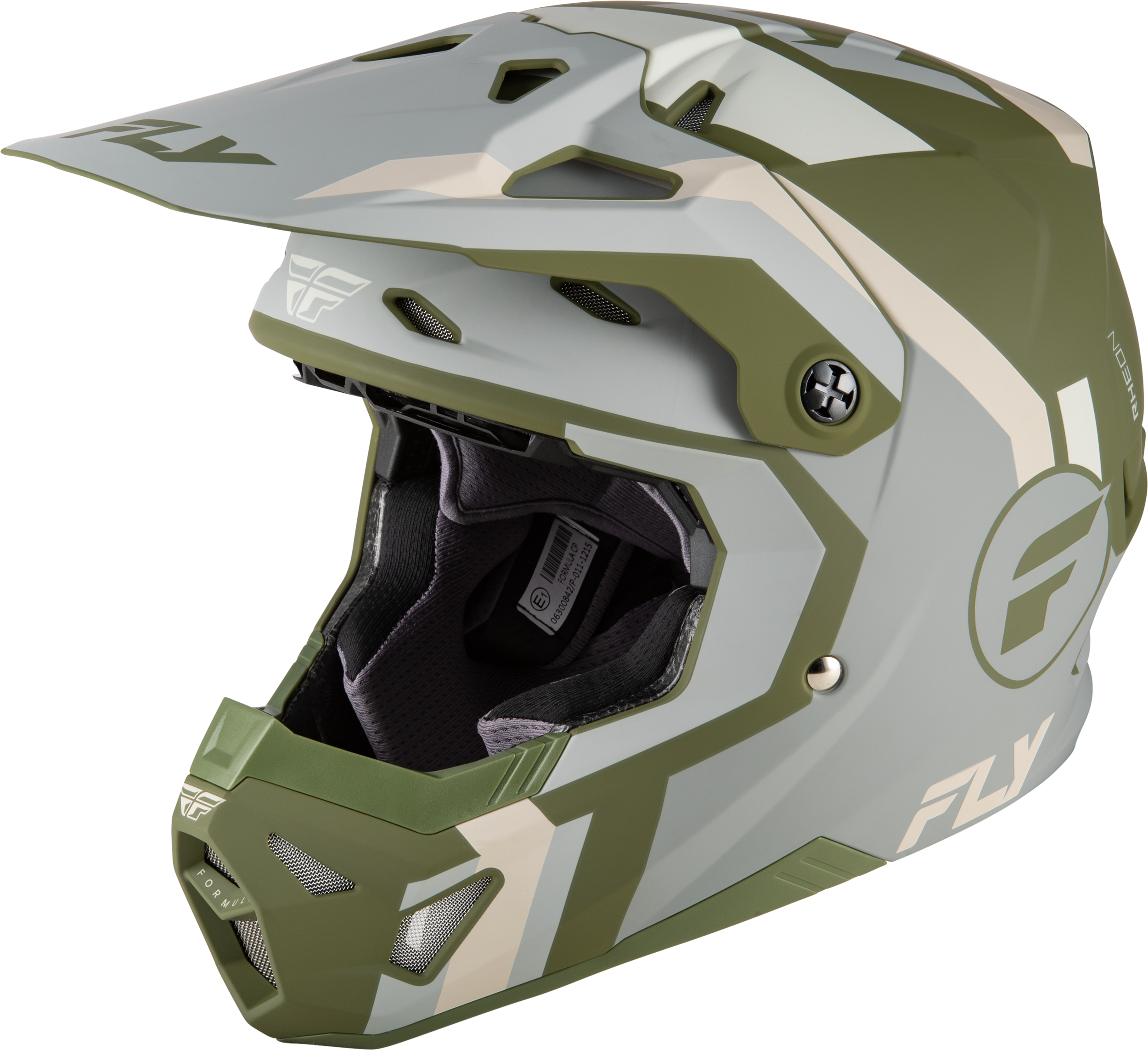 FORMULA CP SEAL HELMET MATTE STONE/KHAKI/OLIVE SM