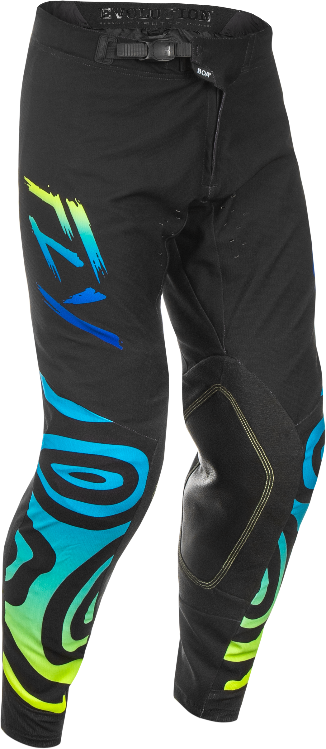 EVOLUTION DST ZEN PANTS BLACK/BLUE/HI-VIS SZ 34